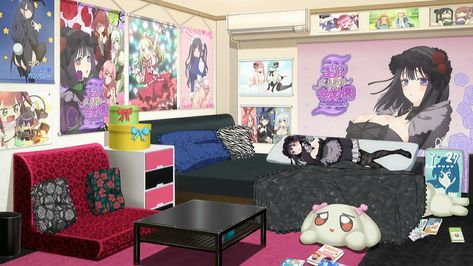 Sono Bisuku Doru wa Koi o Suru | Room is Marin Kitagawa | Ep.7 Marin Kitagawa Aesthetic, Cosplay Room, Otaku Aesthetic, Emo Room, Anime Bedroom Ideas, Anime Wall Prints !!, Otaku Room, Gamers Anime, My Dress Up Darling