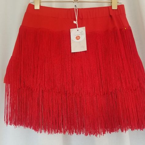 Red skirt, size Medium Red Salsa, Dance Style, Skirt Shorts, Red Skirt, Dance Fashion, Style Skirt, Red Skirts, Latin Dance, Skirt Fashion