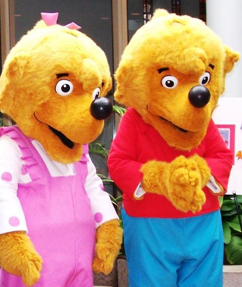 Brother & Sister Bear from the Berenstain Bears The Berenstain Bears, Sister Bear, Berenstain Bears, Brother Sister, Family Favorites, Pikachu, Bears