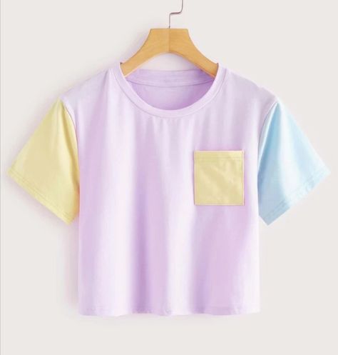 Pattern Dress Women, Color Pastel, Summer Crop Tops, Womens Crewneck, Striped Short, Casual Stripes, Looks Vintage, Crop Tee, Women's Casual