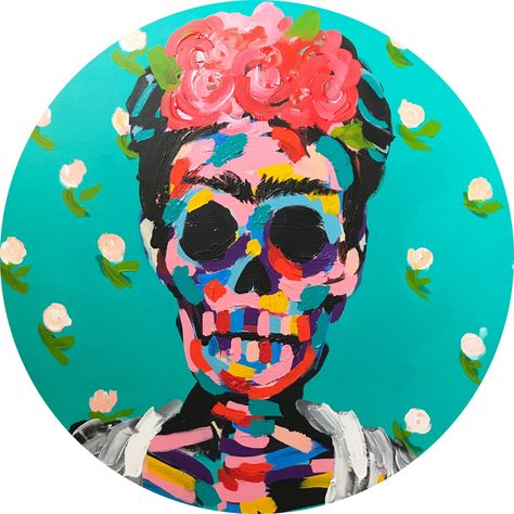 Bradley Theodore, Frida in Flowers, 2017 | Maddox Gallery Bradley Theodore, Abstract Techniques, New York Graffiti, English Room, Art Advisor, Popular Artists, Travel Design, Embroidery Ideas, Street Artists