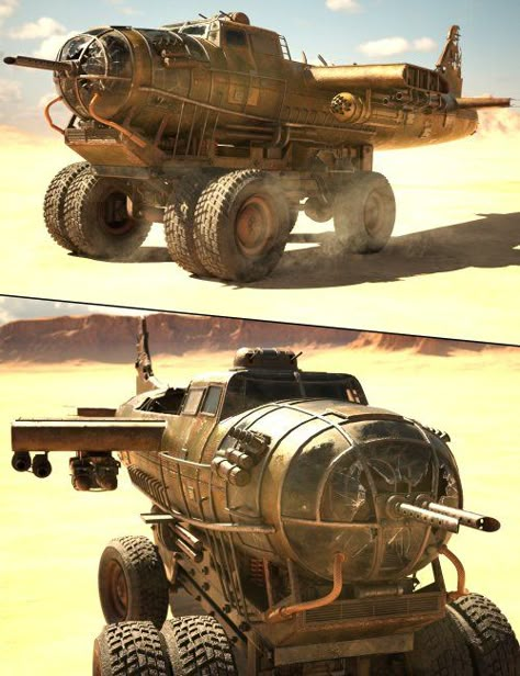 Post Apocalyptic Vehicles Concept Art, Post Apocalyptic Car, Post Apocalyptic Vehicle, Mad Max Vehicles, Wasteland Vehicles, Apocalypse Vehicle, Apocalyptic Vehicles, Dieselpunk Vehicles, Land Transport