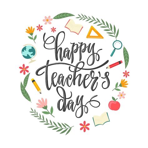 Teachers Day Card Design, Happy Teachers Day Card, Teachers Day Poster, Teacher Appreciation Quotes, Thanks Teacher, World Teacher Day, Teachers Day Card, Diy Bouquet Wrap, Eid Crafts