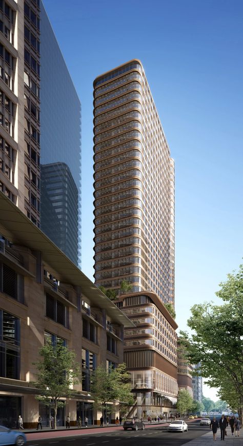 Architectural Landmarks, Building Elevation, Foster Partners, Skyscraper Architecture, Architectural Practice, Apartment Plans, Amazing Buildings, High Rise Building, Commercial Architecture