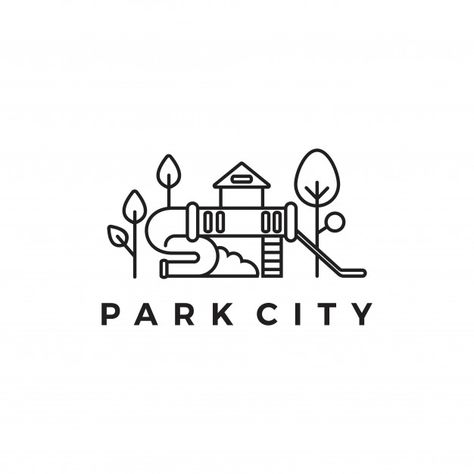 Park Logo Design, City Logos Design, City Guide Design, Maintenance Logo, Logo Tree, Tourism Logo, Library Logo, Eco Logo, City Icon