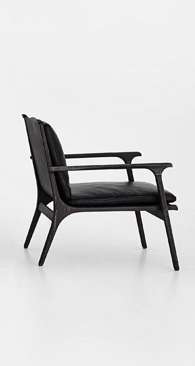 Ren lounge chair, Stellar Works Black Lounge Chair Outdoor, 单人沙发 Minotti, Classic Hotel, Stellar Works, Deco Chairs, Furniture Design Chair, Leisure Chair, Lounge Armchair, Elegant Furniture