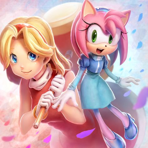 Sonic the Hedgehog: Image Gallery | Know Your Meme Sonic Y Amy, Maria The Hedgehog, Sonamy Comic, Maria Rose, Clothes Swap, Shadow And Amy, Amy The Hedgehog, Rouge The Bat, Sonic Heroes