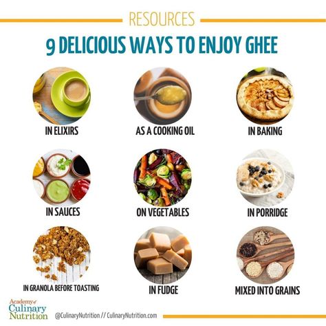 20 Ways to Use Ghee in Recipes How To Use Ghee In Recipes, Cooking With Ghee, Healthy Frosting, Ghee Recipe, Making Ghee, Ghee Butter, Dairy Free Cheese, Granola Recipes, Sweet Sauce