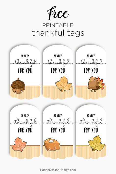 Thankful for you tags| Free printable tags for thanksgiving gifts, treats or decoration | #thankgiving #fall #grateful #tags #printable #freeprintable #thankful #gifts Thankful Tags, Thanksgiving Teacher Gifts, Thanksgiving Gifts Diy, Thanksgiving Tags, Thanksgiving Gift Tags, Teachers Thanksgiving, Free Thanksgiving Printables, Teacher Gift Tags, Thankful For You