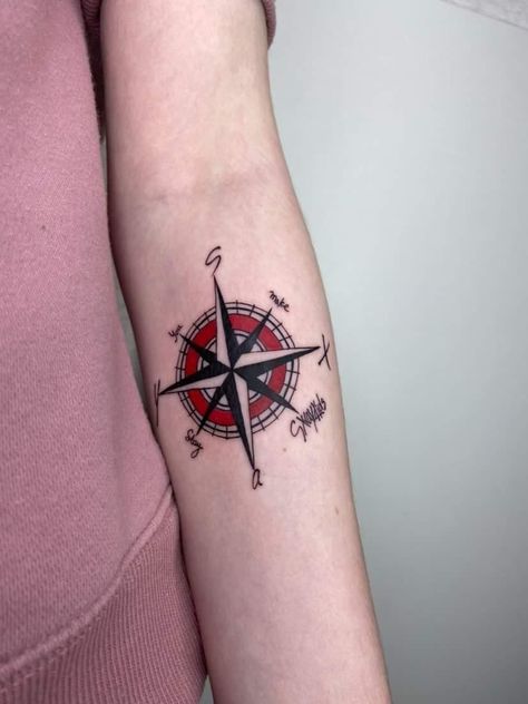 You make StrayKids Stay Skz Compass Tattoo, Stray Kids Compass Tattoo, Compass Tattoo Design, Tattoos For Kids, Tattoo Inspo, Tattoo Idea, Compass Tattoo, Deathly Hallows Tattoo, Baby Photos