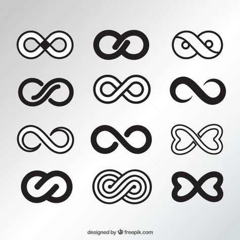 Artsy Interior Design, Forever Logo, Infinity Symbol Design, Infinite Symbol, Elegant Symbol, Infinity Symbol Tattoo, Infinity Logo, Go Logo, Logo Generator