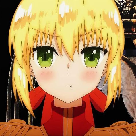 Nero Claudius, Avatar Girl, Fate Zero, Stay Night, Cute Anime Character, Anime Icons, Art Reference, We Heart It, Avatar