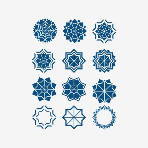 Geometry Decoration, Arabic Pattern Design, Morocco Pattern, Islamic Design Pattern, Islamic Geometry, Motif Arabesque, Islamic Motifs, Color Png, Mandala Floral