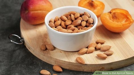 How to Eat Apricot Seeds: 8 Steps (with Pictures) - wikiHow Apricot Kernels Benefits, Apricot Seeds Benefits, Seeds Benefits, Apricot Seeds, Low Blood Pressure, Apricot Kernels, Body Pain, European Food, Health And Beauty Tips