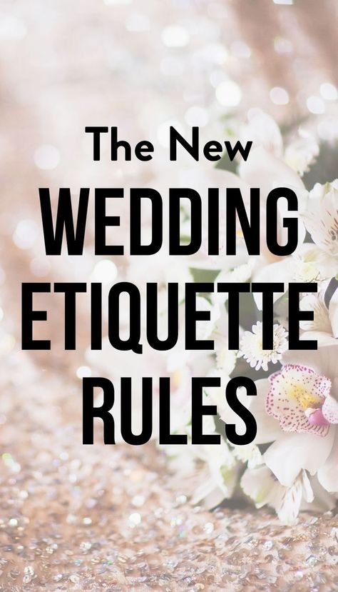 Find out the new rules of wedding etiquette on SHEfinds.com.   #weddings #weddingtips #weddingideas #weddingadvice #weddingplanning #weddingaccessories #winterweddings  #bride #groom #bridalhairstyles #bridalhair #bridalgowns #weddingdresses Planner Business, Wedding Etiquette, Wedding Advice, Planning Tips, Wedding Planning Tips, Wedding Board, Look In The Mirror, Fun Ideas, Plan Your Wedding