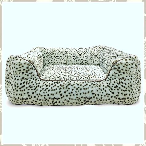 Ethical Products Spot Sleep Leopard Dog Pillow Bed, Leopard Design, Designer Dog Clothes, Dog Store, High Walls, Dog Pillow, Snow Leopard, New Puppy, My New Room