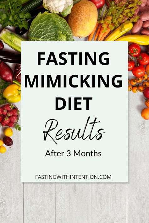 My Fasting Mimicking Diet Results - Fasting With Intention Fast Mimicking Diet Plan, Longevity Diet Recipes, Fast Mimicking Diet, Fmd Diet, Fasting Mimicking Diet, Fasting Food, Diet Soup, Low Calorie Vegetables, Bulletproof Diet