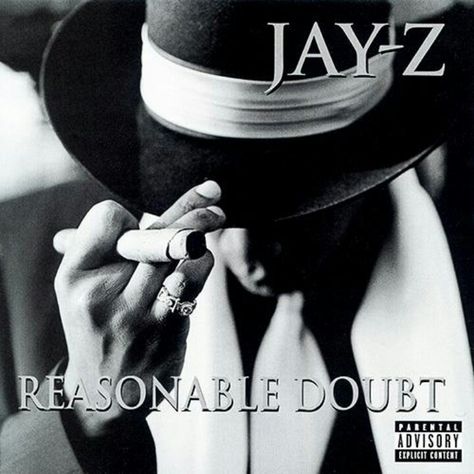 Jay Z Reasonable Doubt Jay Z Albums, Rhythm And Poetry, Famous Album Covers, Greatest Album Covers, Rap Album Covers, Reasonable Doubt, Best Hip Hop, Foxy Brown, And So It Begins