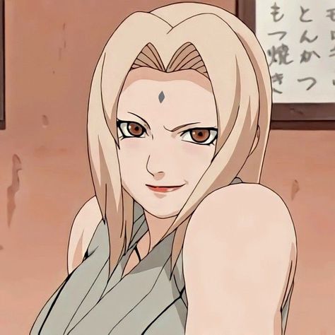 Senju Icons, Legendary Sannin, Tsunade Senju, Anime Icons, Naruto, Blonde, Anime