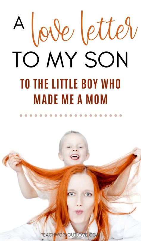 To The Little Boy Who Made Me A Mom - A Love Letter to my Son. A letter from a mother to her son, sharing the detailed love for her son. #momlife #letter #lettertomyson #love #baby A Letter To My Son, Letter To Son, Message To My Son, Letter To My Son, Letters To My Son, Love For Her, Parenting Inspiration, Son Quotes, Birthday Letters