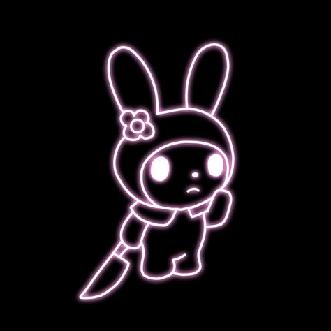 Sanrio Icons Black, Sanrio Black Background, Sanrio Dark Aesthetic, Black My Melody, Dark Sanrio, Christmas Presents For Kids, L Wallpaper, My Melody Wallpaper, Widget Design