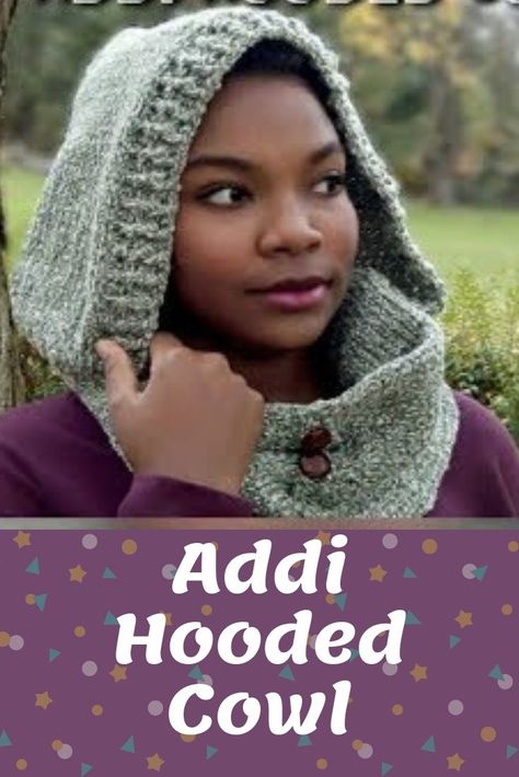 Addi Express King: Hooded Cowl. While searching online I came across a similar hooded cowl. Since the project called for knitting, I pulled out my Addi Express King Circular knitting machine.  To make the knitted cowl I just used a flat panel & a tube. The Hooded Cowl looks more complicated than it actually is. You can complete this Addi express pattern on other circular knitting machine  such as the Prym, Loops & Threads knitter or the Innovations Knitting machine. Loom Knit Hooded Cowl, Addi Machine Patterns Free, Addi Knitting Machine Flat Panel, Knitting Machine Cowl Pattern, Patterns For Sentro Knitting Machine, Addi Hat Pattern, Circular Knitting Machine Hat Pattern, Addi Patterns Free, What Can You Make With A Knitting Machine