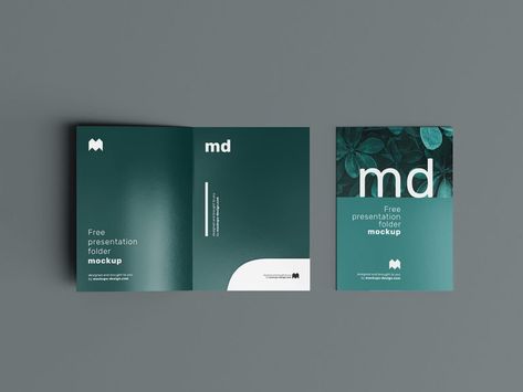 Free presentation folder mockup - Mockups Design | Free Premium Mockups Presentation Folder Design Creative, Company Folder Design, Folder Design Layout, Business Folder Design, Corporate Folder Design, Folder Design Inspiration, Folder Inspiration, Folders Design, Branded Folders