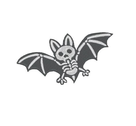 Bat Embroidery, Bat Skeleton, Cute Skeleton, Bat Halloween, Halloween Embroidery, Cute Bat, Halloween Bat, Star Embroidery, Skeleton Halloween