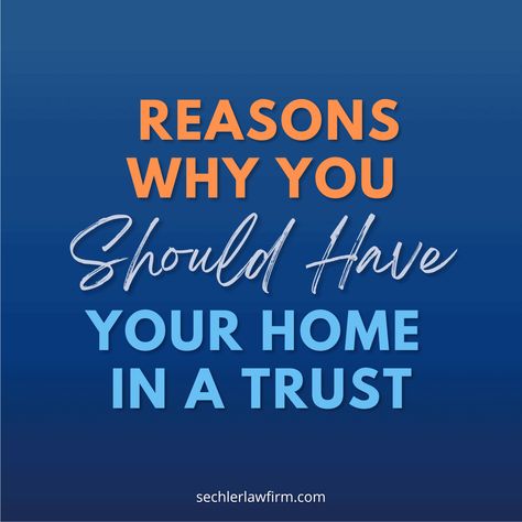 Articles - Top 6 Reasons You Should Have Your House In A Trust | Seniors Blue Book Living Trust Forms, Irrevocable Trust, Organizing Important Papers, Trust Funds, Life Organization Binder, Setting Up A Trust, Family Emergency Binder, Estate Planning Checklist, Emergency Binder