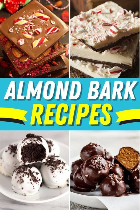 White Almond Bark Recipes Christmas, Almond Bark Recipes, Christmas Bark Recipes, Bark Recipes, Toffee Bark, Easy Christmas Candy Recipes, White Almond Bark, Crockpot Candy, Peppermint Fudge