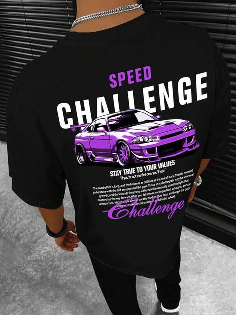 Graphic Tees Cars, Automotive Tshirt Design, Streetwear Tshirt Design, Trendy Shirt Designs, Aesthetic Streetwear, Car Shirts, Streetwear Tshirt, Tshirt Design, Men Clothing