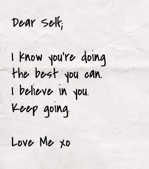 Quote of the Week Dear Me Letter To Myself, Self Love Letter, Dear Myself, Love Letter To Myself, Letter To Myself, Balayage Ombré, Worth Quotes, Quote Of The Week, Dear Self