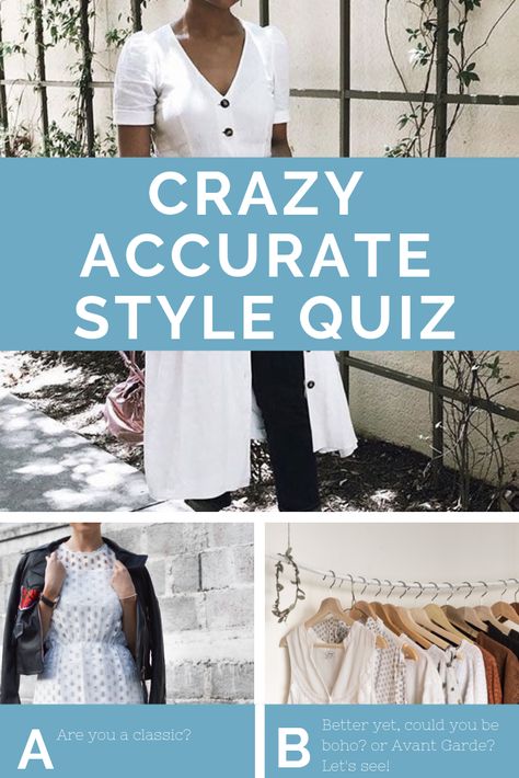 What the heck is my style?! I just want a quiz to tell me what my style is, because it's too hard to figure out! I feel you, and I hear you. So, I made this bomb quiz that actually DOES tell you what your style is! Edgy Capsule Wardrobe, Personal Style Quiz, Fashion Styles Types, Outfits Quiz, Types Of Clothing Styles, Mode Ab 50, Aesthetic Quiz, Style Quizzes, How To Have Style