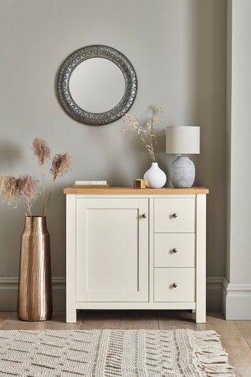 Malvern Small Sideboard with Drawers Cream Paint, Small Sideboard, Sofa Side Table, Traditional Lighting, Linen Shop, Sideboard Cabinet, Furniture Collections, Wedding Guest Dress Summer, Next Uk