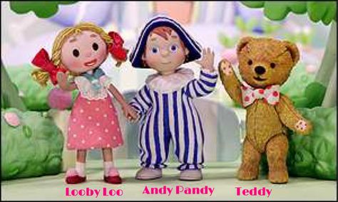 Looby Loo, Andy Pandy & Teddy 1950s English Childrens TV characters Childhood Memories 90s, Childrens Tv, Childhood Memories 2000, Childhood Tv Shows, Kids Memories, Kids Tv Shows, Cartoon Photo, 90s Childhood, Animated Love Images