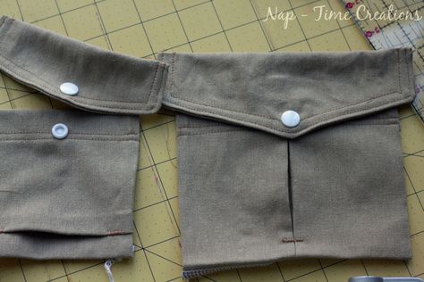 This free cargo pocket pattern can be added to any pants pattern to make great cargo pants. Perfect for those boys who want lots of great pockets on their pants. Couture, Diy Cargo Pockets, Cargo Pocket Pattern, Diy Cargo Pants, Cargo Pants Pattern, Hunger Games Style, Cargo Pocket Design, Sew Pants, Pocket Tutorial