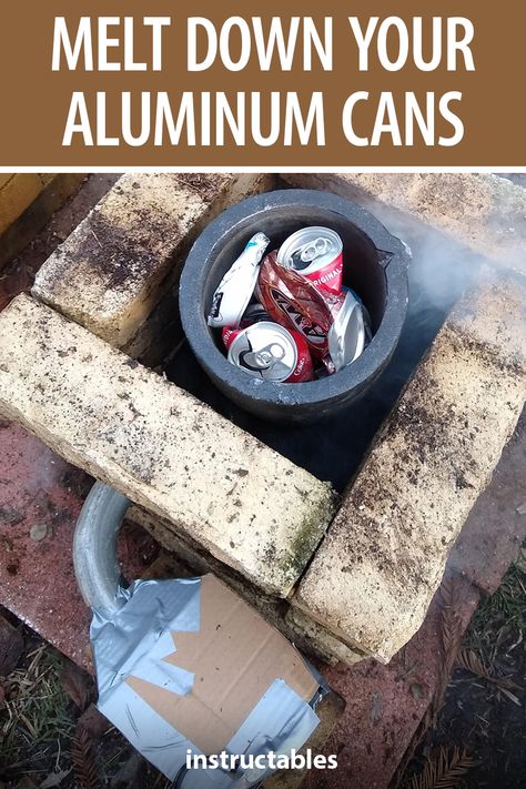 Aluminum Can Art Diy, Tin Smithing, Metalworking Tools, Metal Craft, Cast Aluminum, Melt Aluminum Cans, Aluminum Casting Ideas, How To Melt Aluminum Cans, Melting Aluminum Diy