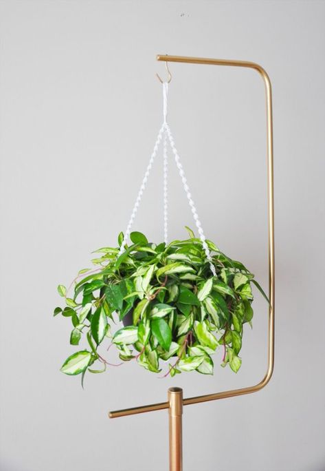 Metal plant hangers