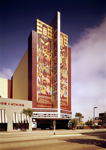 Art Deco Theater, Downtown Oakland, Mike Epps, Paramount Theater, Streamline Moderne, Art Deco Buildings, Oakland California, Art Deco Architecture, Art Deco Design