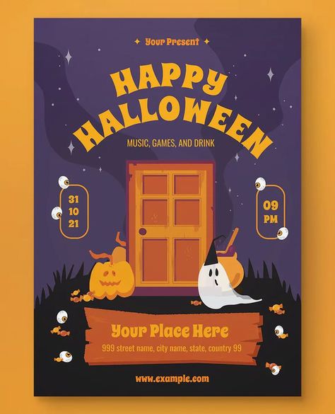 Photo Signature, Halloween Post, Halloween Music, Halloween Flyer, Poster Fonts, Cartoon Posters, Cosmetic Design, Artist Aesthetic, Halloween Poster