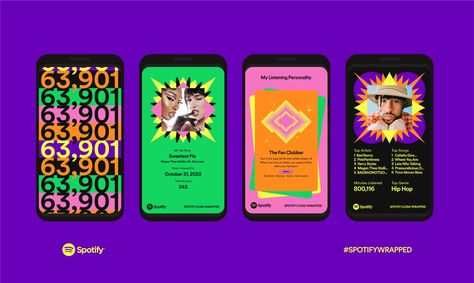 Making Moves: Designing Motion for 2022 Wrapped | Spotify Design Spotify Design, Southern Hip Hop, Musica Spotify, Spotify Wrapped, Graphic Design Styles, Motion Designer, Flow State, Thumbnail Design, Sweet Pie