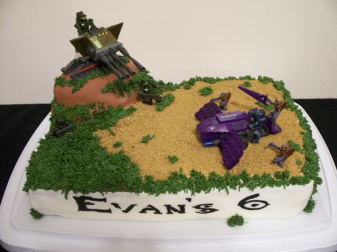 halo birthday cake ideas | Recent Photos The Commons Getty Collection Galleries World Map App ... Halo Birthday Cake, Halo Birthday Parties, Halo Cake, Halo Birthday, Halo Party, Halo Wars, Video Game Cakes, Cakes To Make, Diy Cupcakes