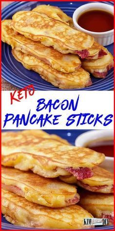 Start your morning off right with the best breakfast bacon pancake sticks. Low carb breakfast pancake bacon sticks don’t have to be hard to make and this one – pancake sticks are super simple. Easy pancake breakfast pancakes filled with bacon Pancake Sticks, Bacon Sticks, Griddle Pancakes, Keto Pancake Recipe, Quick Low Carb Breakfast, Low Carb Pancake, Snack Alternatives, Bacon Pancake, Pancakes On A Stick