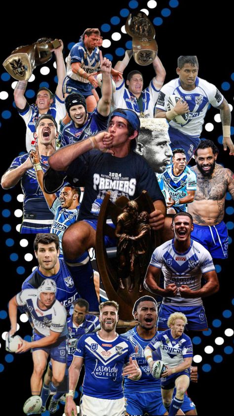 Nrl Bulldogs, Canterbury Bulldogs, Bulldog Wallpaper, Anime Rapper, Rugby League, Martial Arts, Rugby, Bulldog