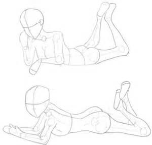 How to draw person laying down Laying Poses, Figure Drawing Tutorial, Male Figure Drawing, Body Drawing Tutorial, Human Figure Drawing, Body Pose Drawing, Poses Reference, Drawing Templates, Body Drawing