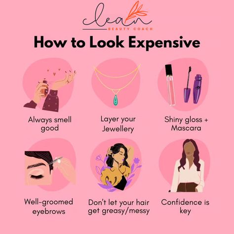 Looking rich and sophisticated doesn’t necessarily require a big budget; it’s all about how you present yourself. To help you achieve an expensive look without breaking the bank, we’ve compiled some useful tips and tricks. How To Look Luxurious, Expensive Makeup Look, Expensive Look, Random Tips, Expensive Makeup, How To Look Expensive, Look Expensive, How To Look Rich, Short Hair Balayage