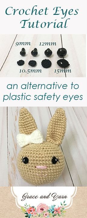 Eye Tutorial, Eyes For Amigurumi, Eyes Tutorial, Crochet Eyes, Safety Eyes, Hi Everyone, Free Tutorial, My Favorite, Amigurumi