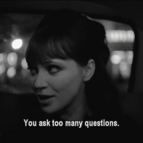 LATE NIGHT IN PARIS on Instagram Anna Karina Quotes, Cha Ching, Cinema Quotes, French New Wave, Anna Karina, Movies Quotes, Jean Luc Godard, Deep Thinking, Bella Hadid Style