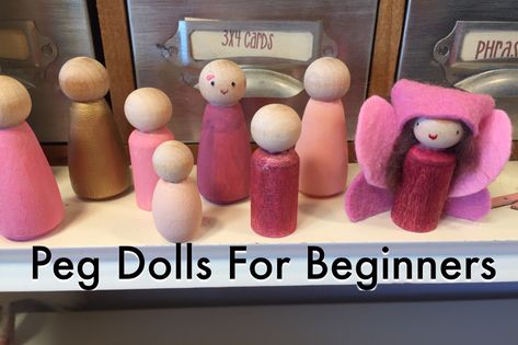 Cultural Crafts, Doll Making Tutorials, Wood Peg Dolls, Small Dolls, Worry Dolls, Peg People, Clothespin Dolls, Diy Crafts For Kids Easy, Peg Doll