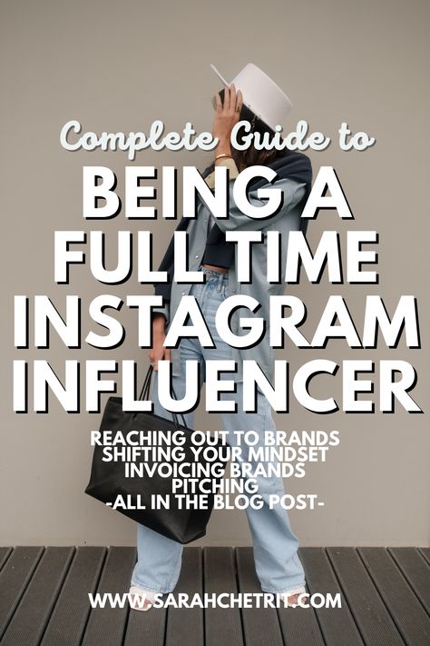 Want to be a full time Instagram influencer? This definitive guide will get you started with learning everything you need to know about being an Instagram influencer. Learn how to get paid, reach out to brands, shift your mindset and so much more for your social media influencer jouney! Influencer Weekly Schedule, How To Become A Paid Influencer, How To Become A Micro Influencer, How To Be Influencers, How To Get Paid On Instagram, Like To Know It Influencer, How To Become A Lifestyle Influencer, Apps For Influencers, How To Be Influencer On Instagram